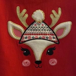 Red Deer Sweatshirt 4T